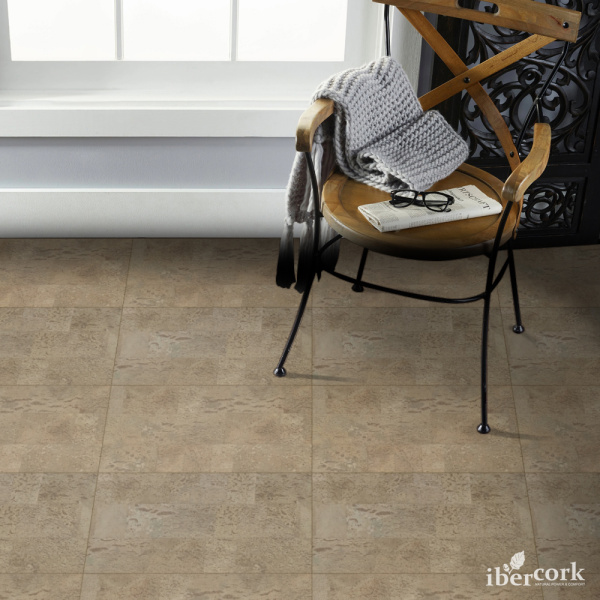 Пробковый клеевой паркет IberCork Саламанка чай 6 SG